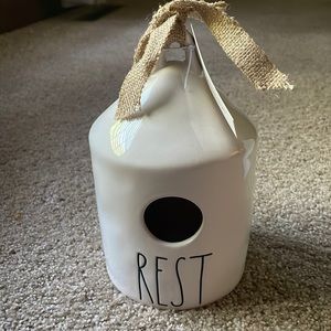 Rae Dunn REST bird house